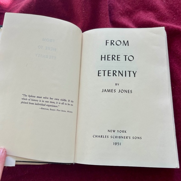 From Here to Eternity by James Joyce 1st edition 1951 - Picture 2 of 5